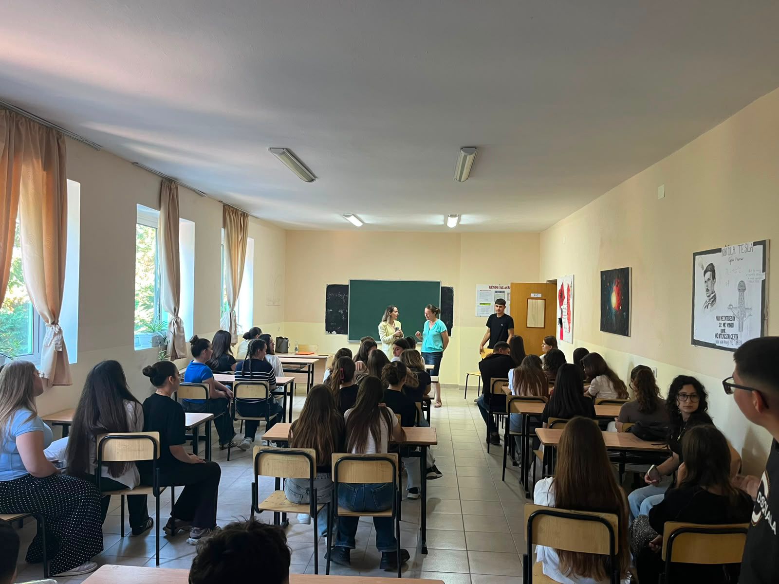 Vizitë edukative në shkollat e Divjakës, foto 10